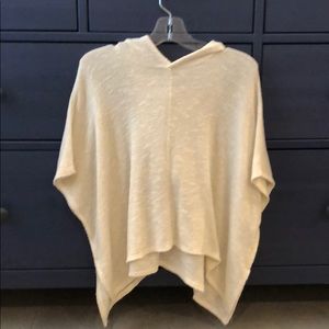 Abercrombie Girls hooded poncho top.